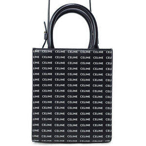 Celine Vertical Cabas Leather Shoulder Bag